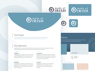 Irish Logo Guidelines brand guidelines identity logo styleguide