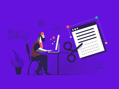 Time to Refactoring your Code banner blog code dev header illustration purple refactor