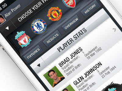 Football iphone app