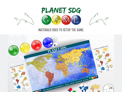 PLANET SDG design illustration