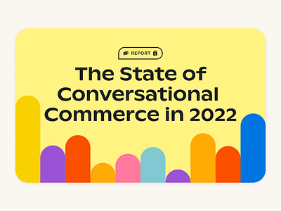 State of Conversational Commerce Report branding data design data viz design graphs microsite sms web design webflow