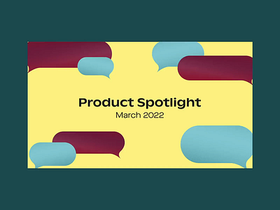 2022 Q1 Product Spotlight attentive branding design feature video marketing platform product design product video sms spotlight text message