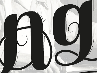 The Yage Letters typography