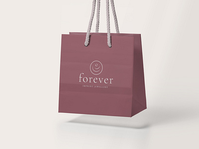 Forever Imprint Jewellery | Branding, Bag Design, Minimal Logo