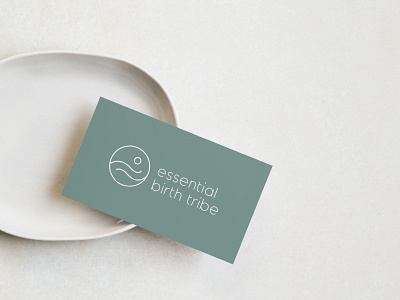 Hypnobirth logo branding, stationery design, brand identity