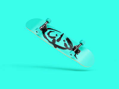 Skateboard branding graphic design logo skater ui