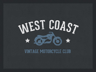 Motorcycle Club classic motorbike texture vintage