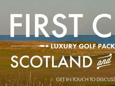 Golf tours website