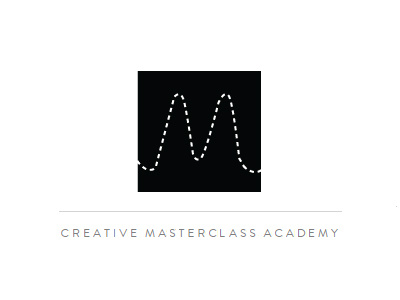 Creative Masterclass Logo Concept brand futura logo minimal square stitch