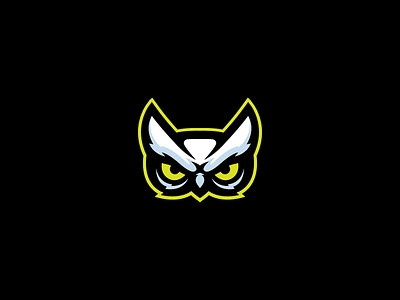 Owl character design e sports fun gaming mascot mascot design sports logo