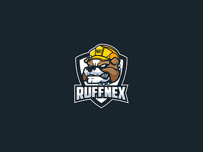 Ruffnex animal mascot bulldog esports logo bulldog logo bulldog sports logo dog mascot mascot design mascot logo sports logo