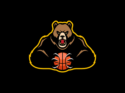 Bears animal mascot awesome basketaball mascot bear bear basketball bear mascot bears cool sports mascot wild