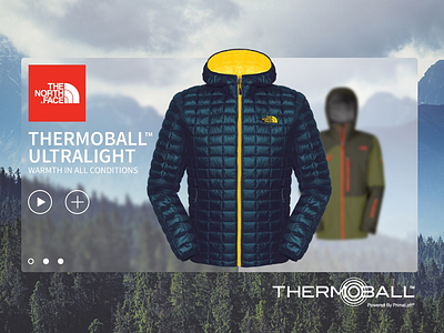 The North Face project ecommerce interface shop tablet the north face ui ux