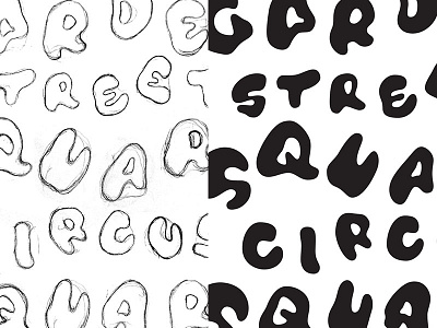 London Lettering Sketch to Vector