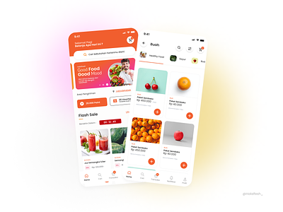 UI Ecommerce Halalfresh android app ecommerce food indonesia ios kitchen ui ux