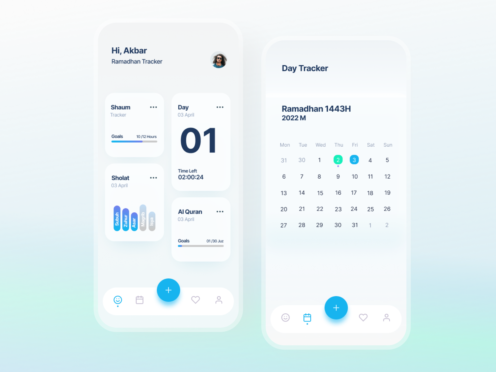 Ramadhan - App Tracker by Dani Akbar on Dribbble