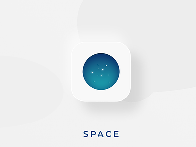 S P A C E - Icon android app branding design illustration ios logo ui ux