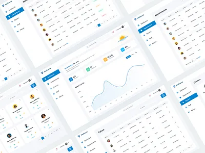 Medverse - Doctor Appointment Web App 2022 appointment booking clean creative dashboard ui design doctor doctor appointment dashboard healthcare medical medical dashboard medical web app medicine minimal patient trendy typography uiux web application design webapp