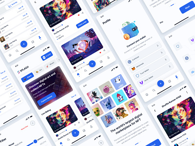 Splash NFT Marketplace Mobile App