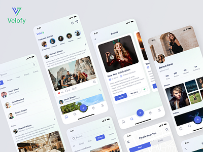 Velofy - Social Media Mobile App