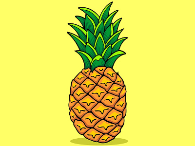pineapple vector ilustration
