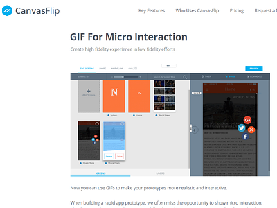 GIF For Micro Interaction