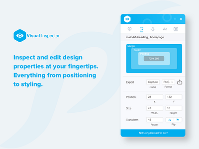 Inspect & Edit - Visual Inspector