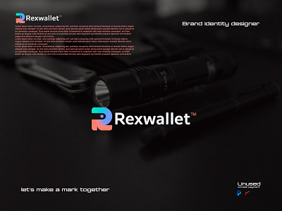 R letter wallet logo - wallet logo - R letter logo app branding branding agency clean logo crypto currency design ecommerce finance flat illustration logo logo design logo designer minimal r letter logo r logo top rated ui wallet