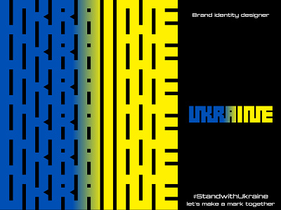 #Stay #strong #Ukraine #typography a a app branding branding agency design ecommerce illustration logo logo design logo designer pray safe stay strong support typography ui ukraine ukraine flag unite