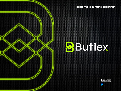 Butlex logo - B letter mark - B logo