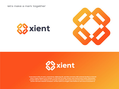 X letter logo - unused logo - X logo