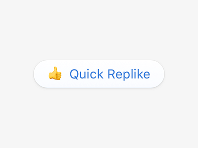 REPLIKE — IS THIS EVEN A WORD? 👍 like replike reply respond
