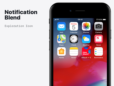 🔴 AppIcon with badge as part of the brand app badge brand icon ios mobile notification