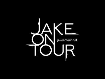 Jakeontour identity logo logotype