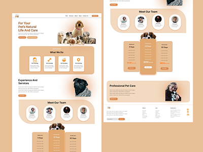 Pet's natural life and care 3d animation app branding design graphic design icon illustration landing page logo minimal mobile app motion graphics shopify app typography ui ux vector web website