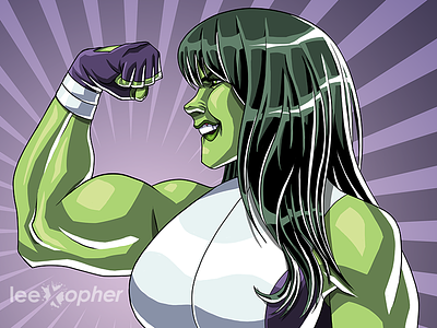 She-Hulk avengers comics digital green hulk illustration jennifer walters marvel she hulk superhero