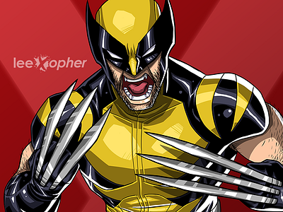 Wolverine avengers canadian comics digital illustration logan marvel mutant superhero wolverine xmen