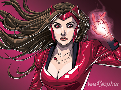 Scarlet Witch By Lee Xopher