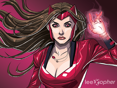 Scarlet Witch Designs Themes Templates And Downloadable Graphic Elements On Dribbble