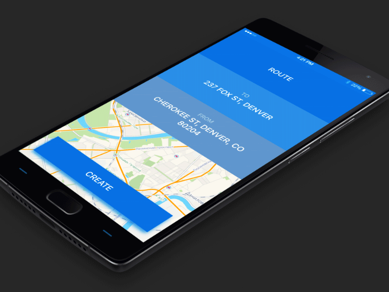 Amazing Animation interactive Mapping a route animation app car flat interactive journey map route routing algorithm share sketch ui ux