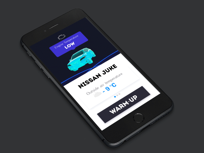 Smart Car app animation, self driving car Warming Up UI animation app autopilot control driver ev modern nissan pilot robot smart smart car tesla