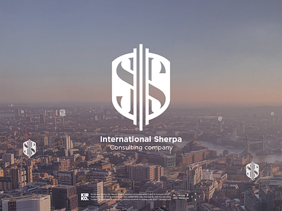 Company logo design - International Sherpa (consulting service)