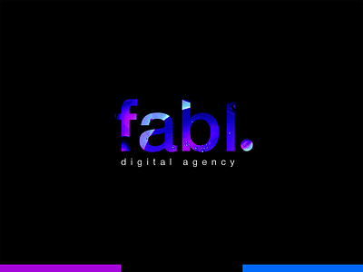 Digital logo design for fabl