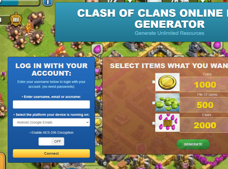 pro cheat for clash of clans