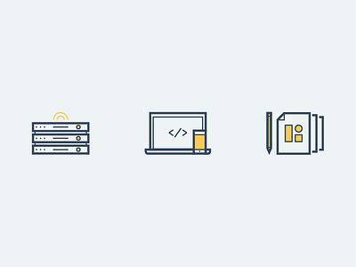 Langa Icons color design flat design front end iconography icons illustration langa nfk nodejs norfolk ui