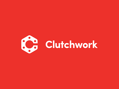 Clutchwork brand branding clutchwork color front end logo logotype mark minimal typography web design