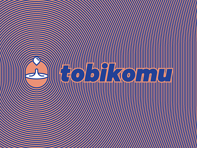 飛び込む branding identity jump in logo mark minimal nfk norfolk process product reduction tobikomu