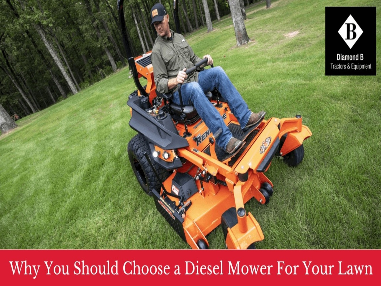 Why You Should Choose A Diesel Mower For Your Lawn by Diamond Tractors