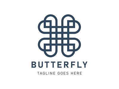 Modern Butterfly Logo abstract logo brand brand identity branding butterfly butterfly logo corporate corporate logo identity logo logo design