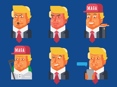 Trump Emoji Series